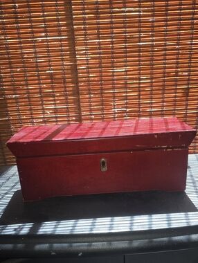 Things Remembered Red Jewelry Storage Chest
